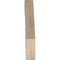 Ekena Millwork 3 1/2"W x 24"D x 24"H Olympic Smooth Knee Brace, Douglas Fir BRC04X24X24OLY00SDF - alternate 2